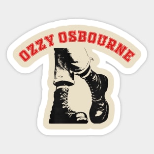 Boots Ozzy Osbourne Sticker